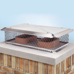 stainless steel multi-flue chimney cap